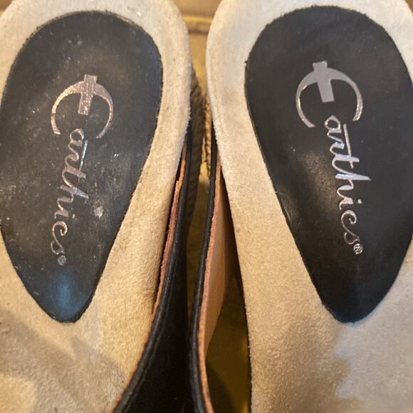 Earthies women’s size 8.5 wedge platform sandal shoes - Picture 3 of 7